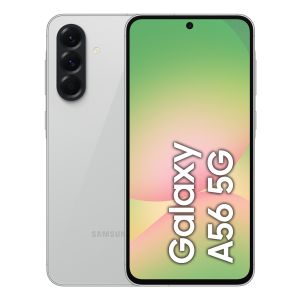 Samsung Galaxy A56 5G, Smartphone con Funzioni intelligenti, Display Super AMOLED 6.7”, 8GB RAM, 128GB, Camera 50MP, Batteria 5.000 mAh, IP67, Awesome Lightgray