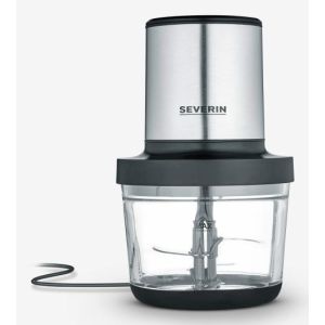 Severin KM 3867 tritaverdure elettrico 1 L 400 W Nero, Argento, Trasparente