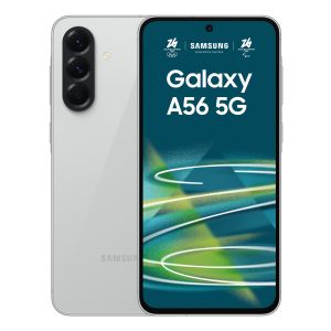Samsung Galaxy A56 5G, Smartphone con Funzioni intelligenti, Display Super AMOLED 6.7”, 8GB RAM, 256GB, Camera 50MP, Batteria 5.000 mAh, IP67, Awesome Lightgray