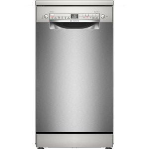 Bosch Serie 2 SPS2HKI58E Lavastoviglie SLIM da libera installazione 10 coperti Acciaio spazzolato anti-impronta Classe E