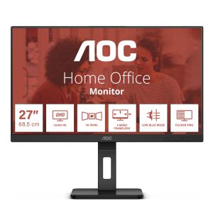 AOC Q27E3UMF Monitor PC 68,6 cm (27") 2560 x 1440 Pixel Quad HD Nero