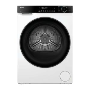 Haier HD80-D357TU1-IT asciugatrice Libera installazione Caricamento frontale 8 kg Nero, Bianco
