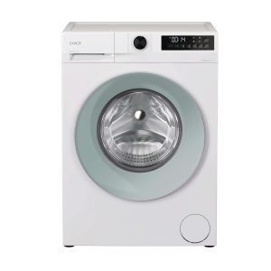 Candy ProWash 300, Lavatrice Slim 8 KG, 10% più efficente della classe A, 1400 giri, Bianco, Inverter, Fresh Vapor, 8 Cicli Rapidi, GD 48SE6-S