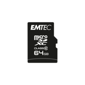 Emtec Micro SDHC ECMSDM64GXC10CG 64 GB MicroSDHC Classe 10