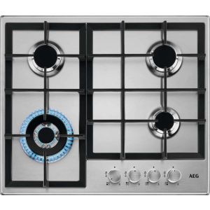 AEG Piano Gas Comandi Frontali 60 Cm HGB64400SM
