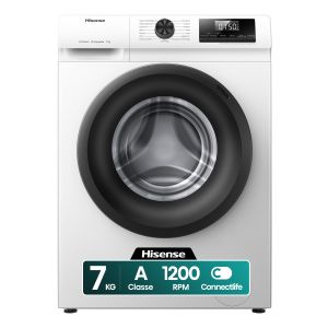 Hisense lavatrice WFQP701219VM 7 Kg Classe A Vapore Quick Wash Inverter