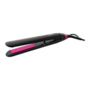 Philips StraightCare Essential Piastra per capelli nera con tecnologia ThermoProtect BHS375/00