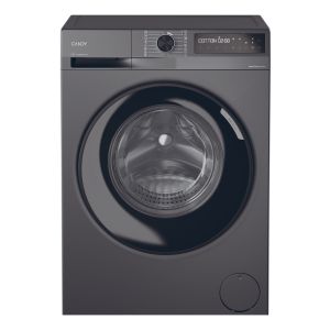 Candy ProWash 500, Lavatrice Carica Frontale 10 KG, 20% più efficente della classe A, 1400 giri, Antracite, Inverter, Vapore, Wi-Fi, Smart Wash, BR 410B8G-S