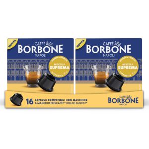 Caffè Borbone DGBOROSUPREMA90N capsula e cialda da caffè Capsule caffè 16 pz