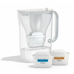 Brita Style Essential Caraffa filtrante 2,4 L Trasparente, Bianco