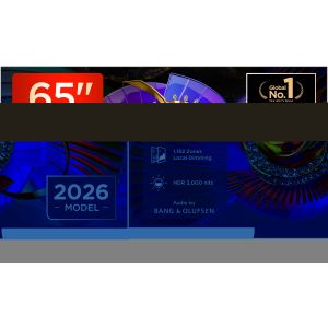 TCL C7L TV 65C7L SQD‑Mini LED da 65", 4K HDR, 3000 nit, 1.152 zone di dimming, Google TV, 144Hz, Dolby Vision & Atmos, Audio Bang & Olufsen