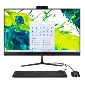 Acer Aspire C27-2G AMD Ryzen™ 5 7430U 68,6 cm (27") 1920 x 1080 Pixel PC All-in-one 8 GB DDR4-SDRAM 512 GB SSD Windows 11 Home Wi-Fi 6E (802.11ax) Nero
