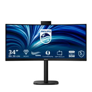 Philips Serie 3000 34B2U3600CH/00 Monitor PC 86,4 cm (34") 3440 x 1440 Pixel Wide Quad HD LCD Nero