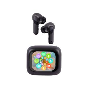 Trevi Cuffie con Traduzione Simultanea AI e Display Touch Screen EAR 100 AID Nero