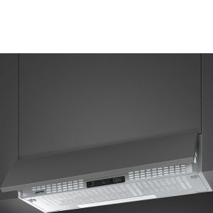 Smeg KSEIR92SE2 cappa aspirante Semintegrato (semincassato) Argento 225 m³/h