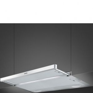 Smeg KSET91E2 cappa aspirante Semintegrato (semincassato) Argento 310 m³/h