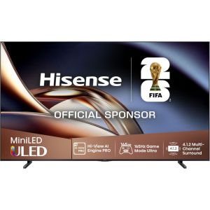 Hisense 100U8Q 2,54 m (100") 4K Ultra HD Smart TV Wi-Fi Nero, Grigio