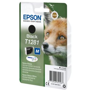 Epson Fox Inchiostro nero singolo DURABrite Ultra Volpe T1281
