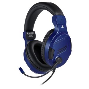 Bigben Interactive PS4OFHEADSETV3G Auricolare Cablato A Padiglione Gaming Blu