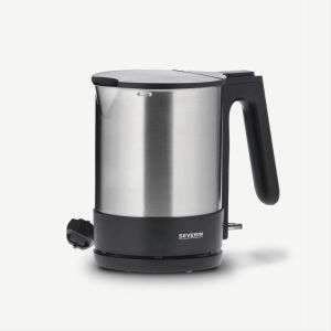 Severin WK 3409 bollitore elettrico 1,7 L 2200 W Nero, Acciaio inox