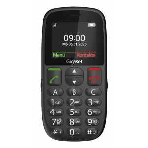 Gigaset GL395 5,59 cm (2.2") 90 g Nero Telefono per anziani