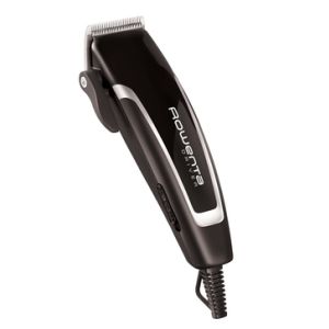 Rowenta TN1603 Driver, Tagliacapelli, Lame in acciaio Inox, Lame progettate per durare 15 anni, 4 pettini fissi, 15 impostazioni da 1 a 12 mm, Nero
