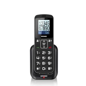 Brondi Amico Home 4,5 cm (1.77") 90 g Nero Telefono di livello base