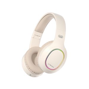 Trevi DJ 12E60 BT Auricolare Con cavo e senza cavo A Padiglione Musica e Chiamate USB tipo-C Bluetooth Crema
