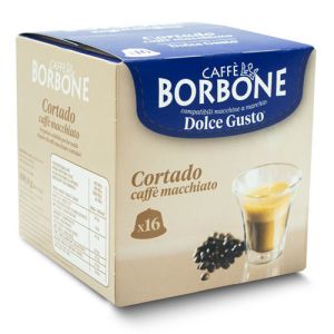 Caffè Borbone Cortado caffe macciato Capsule caffè 16 pz