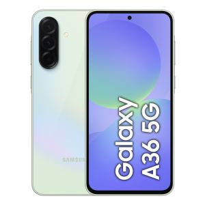 Samsung Galaxy A36 5G, Smartphone con Funzioni intelligenti, Display Super AMOLED 6.7”, 8GB RAM, 256GB, Camera 50MP, Batteria 5.000 mAh, IP67, Awesome Lime