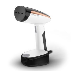 Rowenta Access Steam Pocket, Stiratore Verticale Portatile, Pieghevole, Black & White