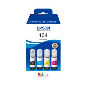 Epson 104 EcoTank Multipack flaconi 4 colori (BK/C/M/Y)