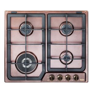 De’Longhi ROF 46 PRO piano cottura Rame Da incasso 60 cm Gas 4 Fornello(i)