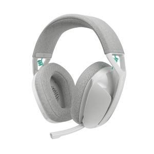 Logitech G G321 LIGHTSPEED, cuffia con microfono gaming wireless Bluetooth, comfort e vestibilità dinamici, microfono su braccio a 16 kHz, PC, PS4, PS5, Nintendo Switch, mobile - Bianco