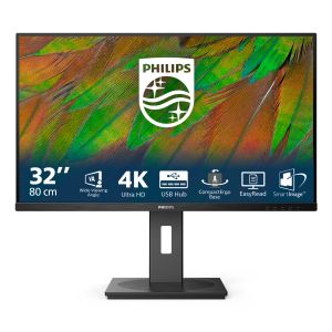 Philips Serie 3000 32B1N3800/00 Monitor PC 81,3 cm (32") 3840 x 2160 Pixel 4K Ultra HD LCD Nero