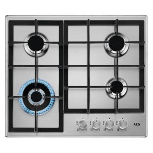 AEG Piano Gas Comandi Frontali 60 Cm HGB64400SM
