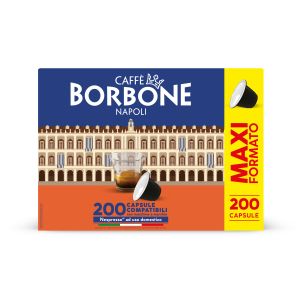 Caffè Borbone Capsule Compatibili sistema Nespresso - Miscela Decisa - 200 capsule
