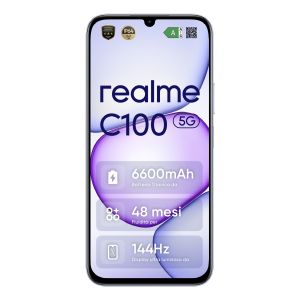 realme C100 5G 17,3 cm (6.8") Doppia SIM Android 16.0 USB tipo-C 4 GB 256 GB 6600 mAh Viola