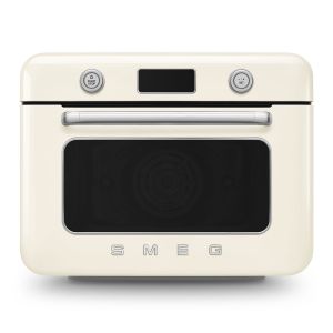 Smeg Forno combinato a vapore da appoggio 50's Style - Panna - COF01CREU