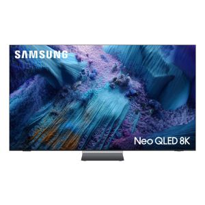 Samsung Neo QLED AI TV 75" QE75QN990FTXZT 8K Mini LED, Processore NQ8 AI Gen3, 8K AI Upscaling Pro, Glare Free, Neo Quantum HDR 8K Pro, Dolby Atmos & OTS Pro, Infinity Air Design, Vision AI Smart TV, 2025
