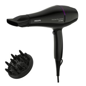 Philips DryCare Asciugacapelli professionale ThermoProtect nero BHD274/00