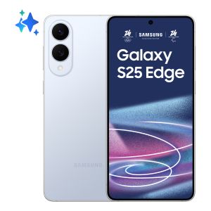 Samsung Galaxy S25 Edge, Smartphone AI, Display 6.7'' QHD+ Dynamic AMOLED 2X, Fotocamera 200MP, RAM 12GB, 512GB, 3.900 mAh, Titanium Icyblue