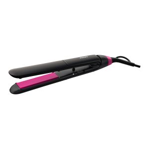Philips StraightCare Essential Piastra per capelli nera con tecnologia ThermoProtect BHS375/00