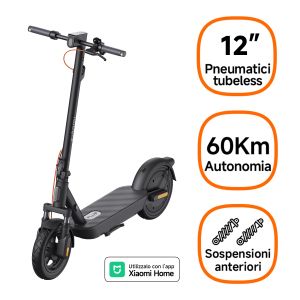 Xiaomi 5 Plus Nero 25 km/h 10,2 Ah