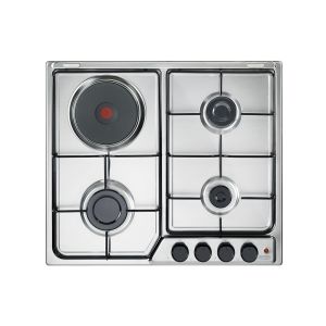 De’Longhi FFI 36 ER piano cottura Acciaio inox Da incasso 60 cm Combi 4 Fornello(i)
