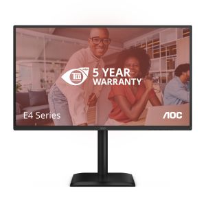 AOC E4 Q27E4CV Monitor PC 68,6 cm (27") 2560 x 1440 Pixel Quad HD LED Nero