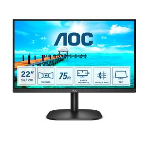 AOC B2 22B2H/EU Monitor PC 54,6 cm (21.5") 1920 x 1080 Pixel Full HD LED Nero