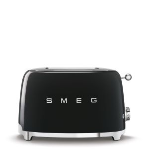 Smeg Tostapane 50's Style – Nero LUCIDO 2x2 – TSF01BLEU
