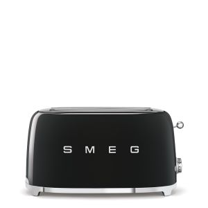 Smeg Tostapane 50's Style – Nero LUCIDO 2x4 – TSF02BLEU