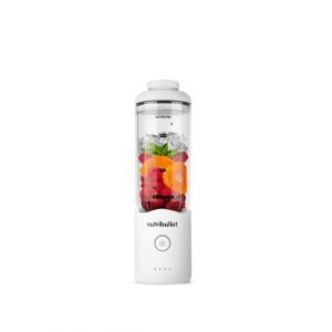 NutriBullet Flex – Mini Frullatore Compatto e Portatile, Ricaricabile USB-C, Smoothie Maker To Go, Bianco (NBP013W)